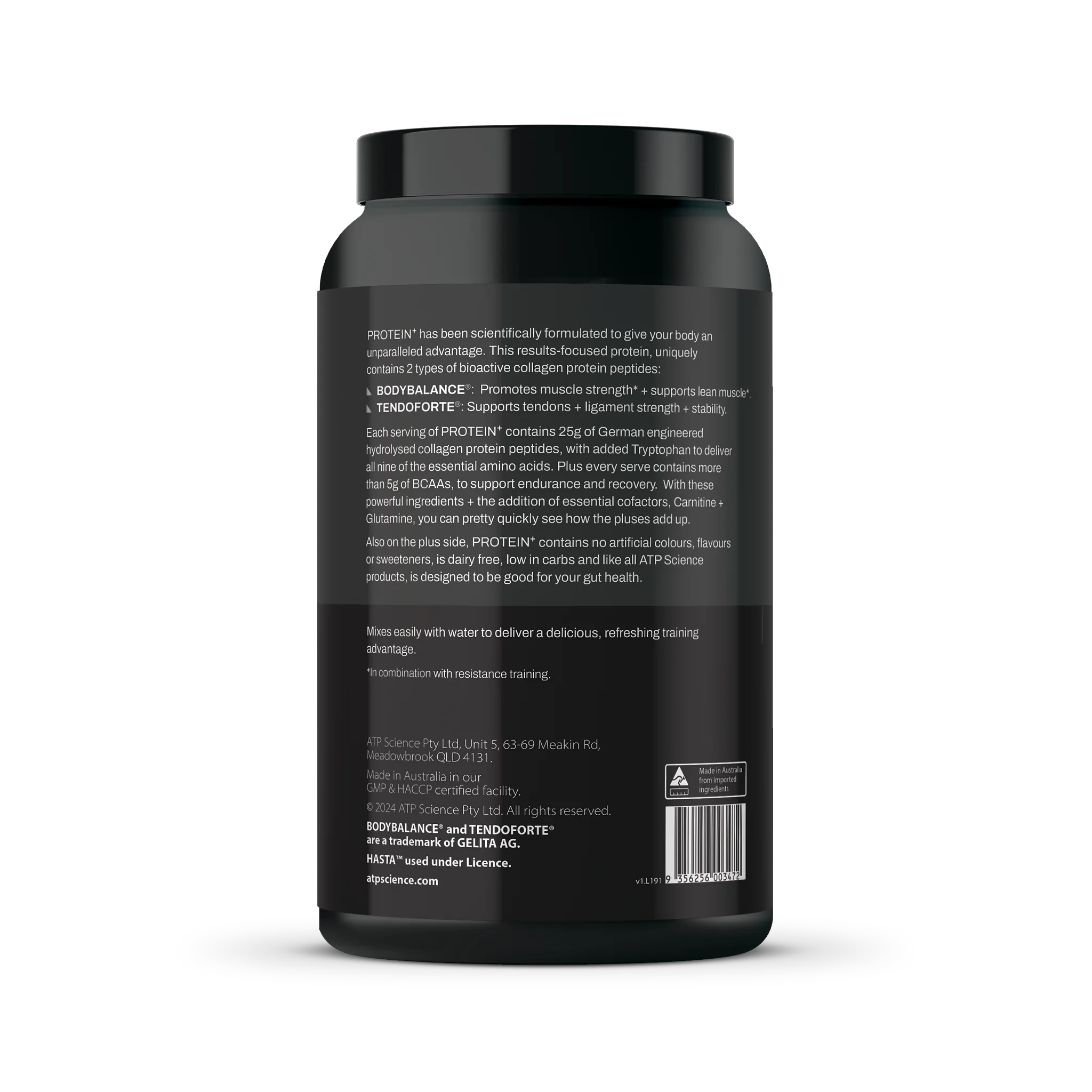Protein Plus HASTA Certified Collagen Protein - Chocolate